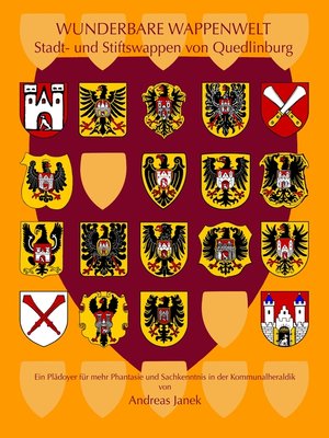 cover image of Stifts- und Stadtwappen von Quedlinburg